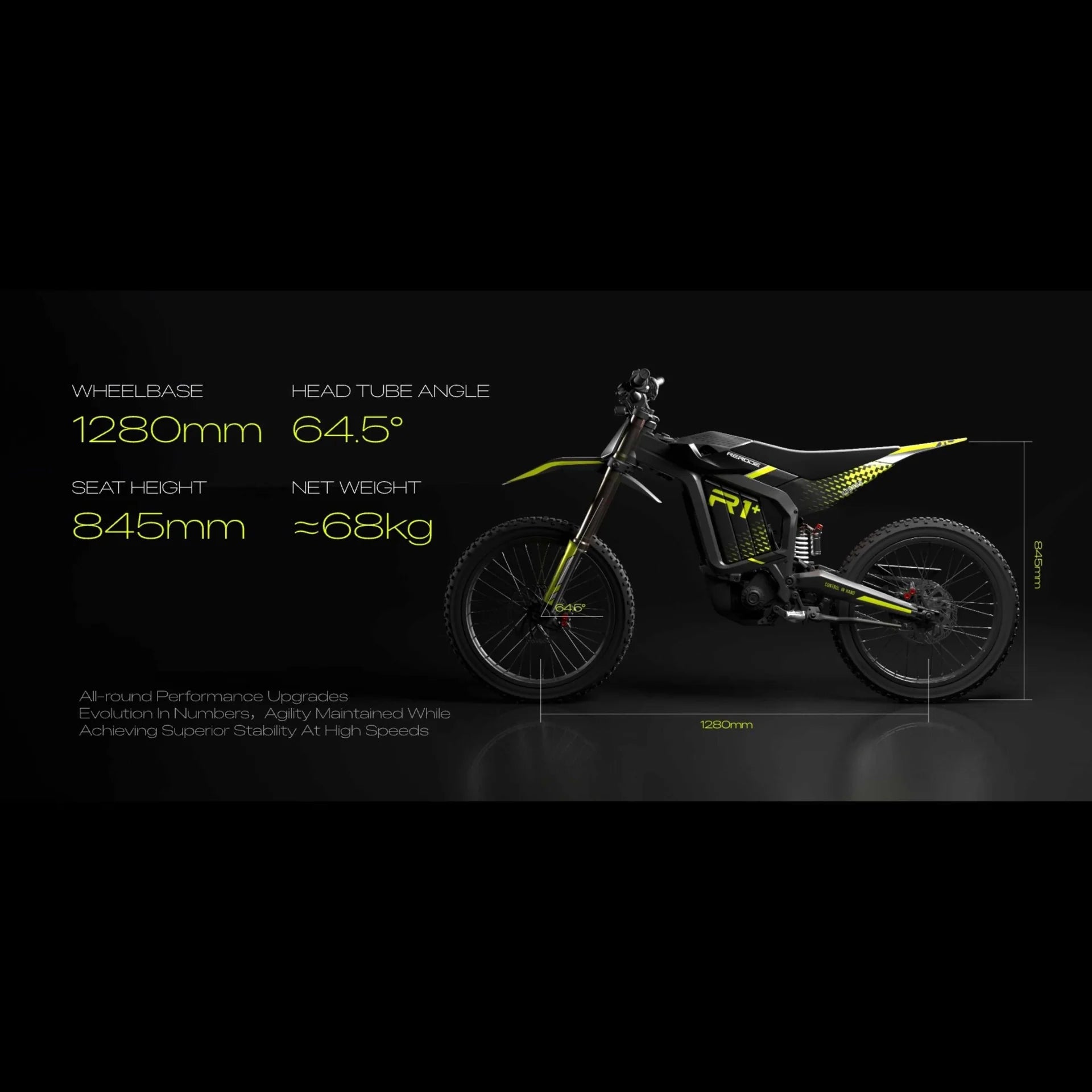 Rerode - R1+ 17kw Electric Dirt Bike